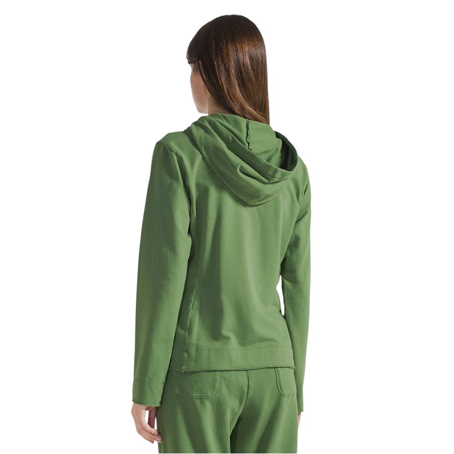 Felpa core leggera con zip e cappuccio da donna Deha | A0055237620